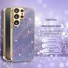 Samsung S25 Edge Water Ripple A26 Case & S24 Ultra Glitter A56 Protective Cover