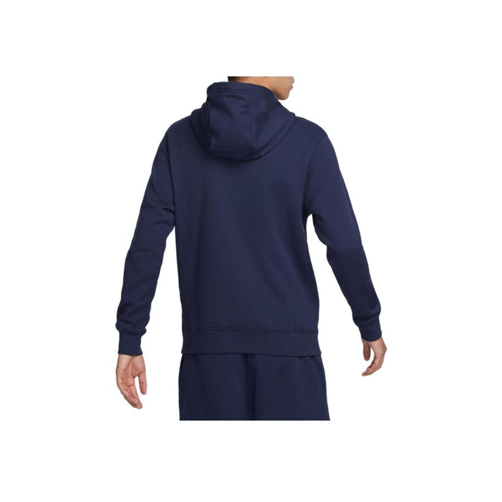 Nike Club Fleece Color Block Hoodie Men Hoodies Deep-Navy FB7416-410