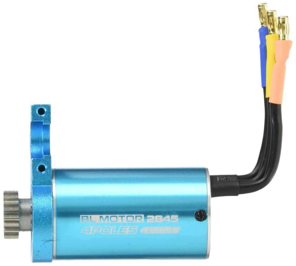 Hi-Tech Wltoys Brushless Motor Set (for Explorer BL) - Official Japanese Product, RC Car Spare Part, Radio Control Buggy Rally Car WLC-2004, Black