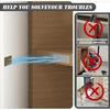 6Pcs/set Strong Magnetic Door Closer Self-adhesive Door Attraction Patch  Drawer Stops