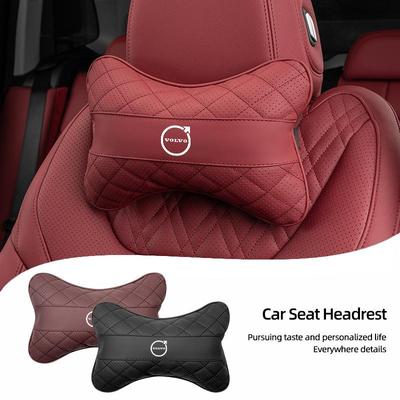 Kwaliteit Leer Auto Neksteun Stoel Hoofdsteun Kussen Voor ES90 EC40 EX40 EM90 XC90 V90 V60 XC60 V40 S80 S60 S90 C40 XC40 V