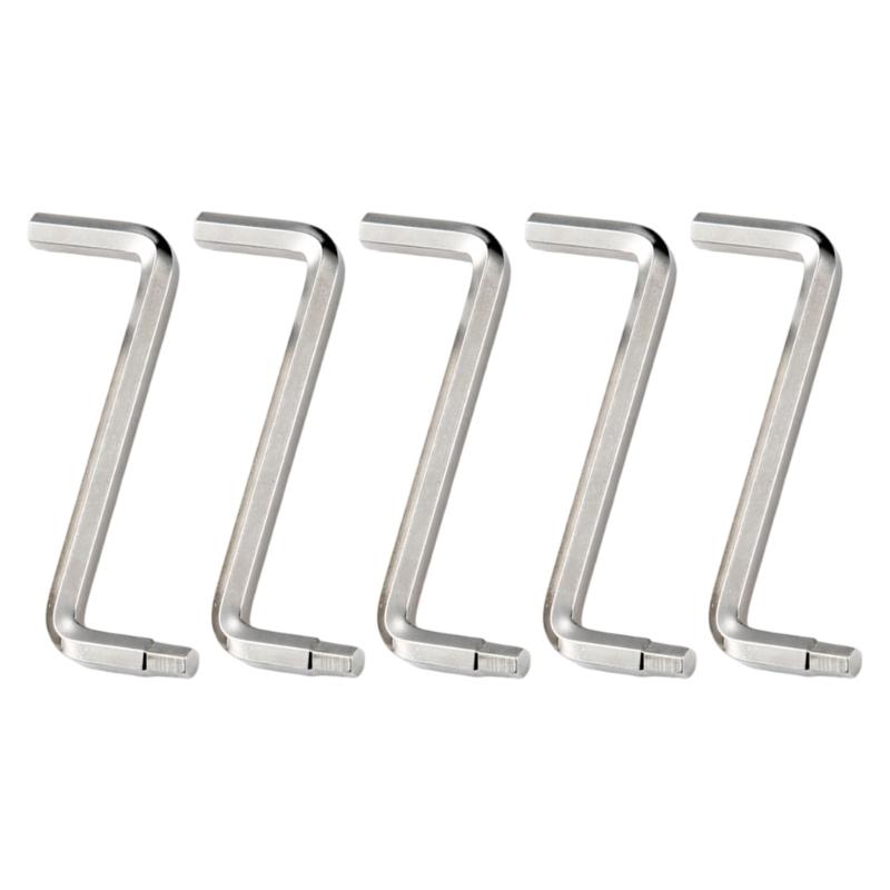 Rustproof Double Head Hex Key Wrench Spanner 6mm to 5mm & 5mm to 4mm For Enhancing Durability And Corrosion Resistance