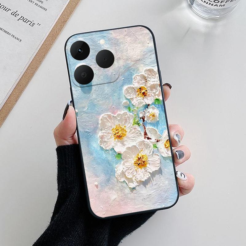 For Realme 15T Case Fashion Soft Silicone Back Cases for Realme 15T 15 T Phone Cover Realme15T 6.57" 2025 etui Fundas Cute
