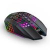 Mice Trackballs & Touchpads X801 Wireless Gaming Mouse Honeycomb Hollow Design Usb Rechargeable Rgb Light