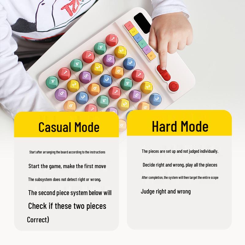 Smart 6x6 Sudoku Puzzle Game for Kids - Educational Math Toy