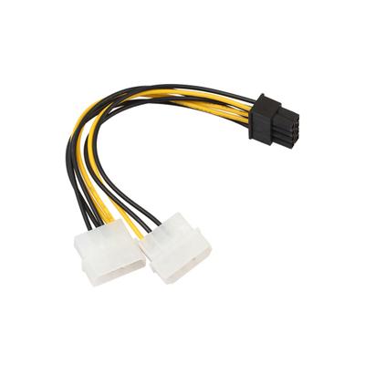 18cm 8 Pin(6 + 2) Podwójny złącze Molex do karty graficznej Kabel zasilający PCIE