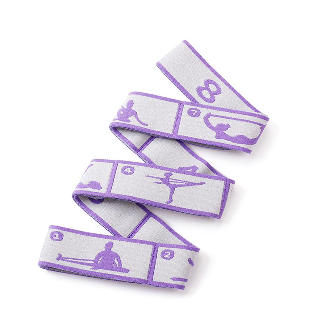 Yoga Stretch Resistance Bands Soft Non-slip Multifunctional Weight Loss Fitness Elastic Band For Physical Therapy