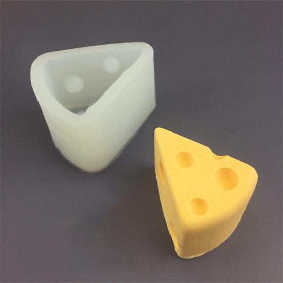 Käseform Silikonform Antihaft Leicht zu lösen Fondant Kuchenform Lebensmittelgeeignete Schale für Schokolade Eiswürfel Seife