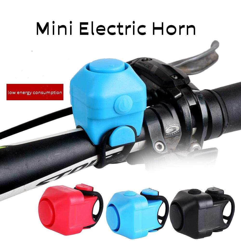 Bike Electronic Loud Horn 111 db Warning Safety Electric Bell Police Siren Bicycle Handlebar Alarm Ring Bell Cycling Accessories