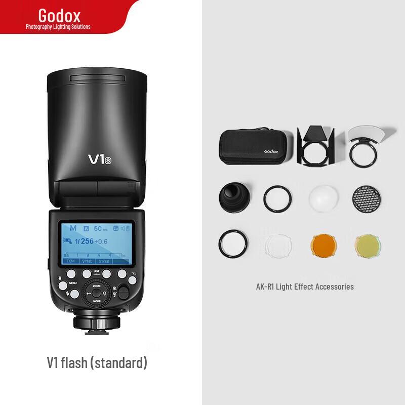 Godox V1 Round Head On-Camera Flash