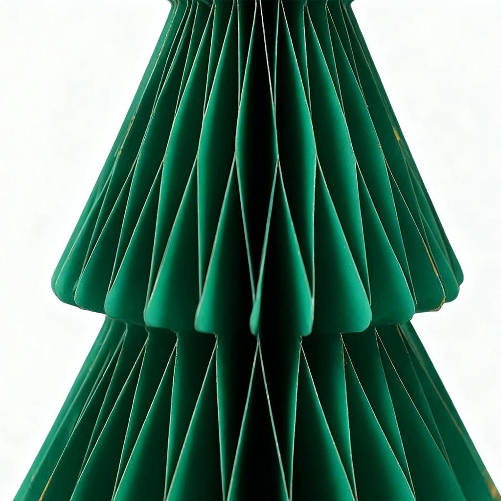 Christmas Paper Tree 4-Color Home Decorations Tabletop Christmas Tree Decoration For Holiday Winter Home Office Kitchen Room