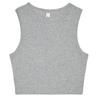 Bella + Canvas Womens/Ladies Muscle Micro-Rib Cropped Tank Top