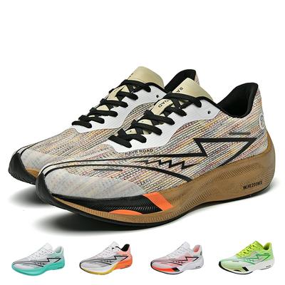 Buty sportowe Męskie Nowe Pełna podeszwa Płytka węglowa Buty do biegania Maraton Wyścigi Antypoślizgowe Amortyzujące Buty sportowe Damskie Buty treningowe