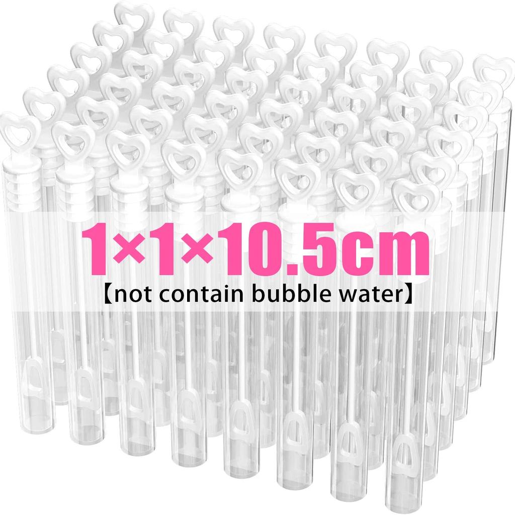 Mini Bubble Soap Bottles Love Heart Shape Tube Bubble Wand Wedding Gifts for Guests Birthday Party Decoration Kid Toys Wholesale