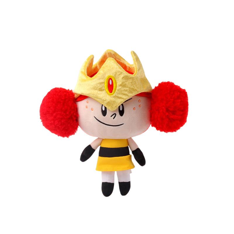 HUGKIS Powerpuff Girls Princess Morbucks & Mojo Jojo Villain Plush Keychain Set