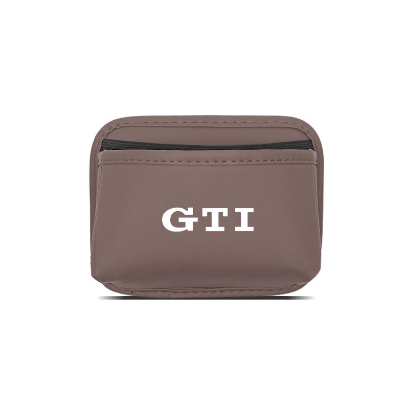 T25PU Leather Car Storage Organizer Bag Pocket For Volkswagen VW Polo Golf T5 Caddy T4 Touran GTI Passat Scirocco Tiguan GTD GTE
