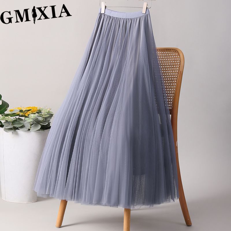 GMXIA 28 barev Dámská módní ležérní letní jarní volnočasová sukně