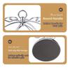 Iron Wine Glass Stand with 6 Hooks Wine Glass Holder  For Kitchen Bar Living Room Office