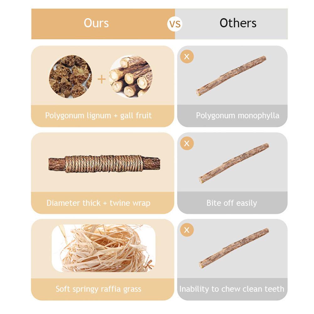 Cat Toys Silvervine Chew Stick Pet Supplies Cleaning Teeth Stick Pet Bite Cat Toy Hemp Rope