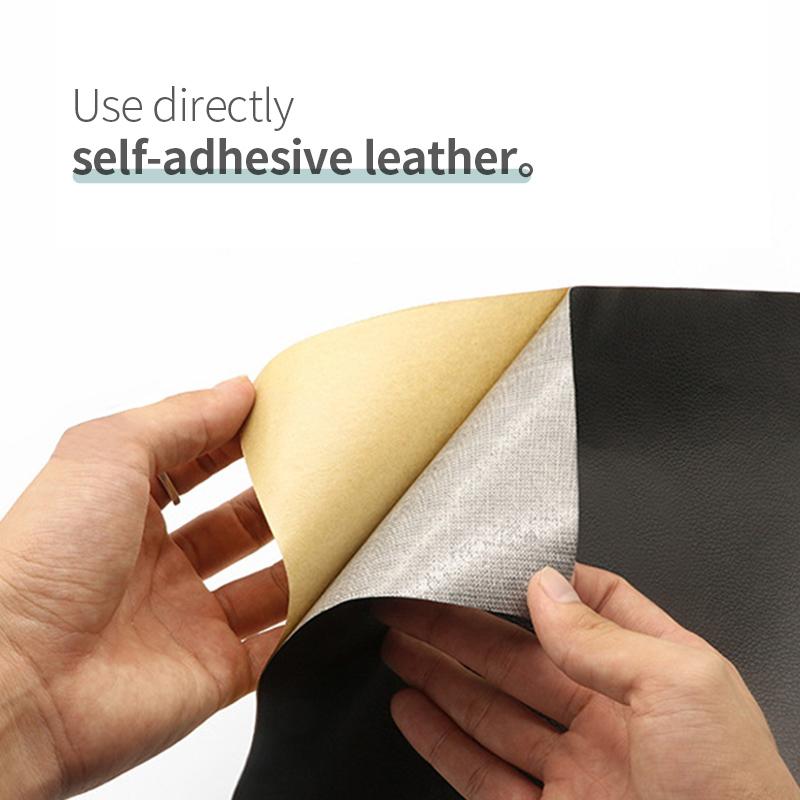 35x137cm Leather Repair Tape Self-Adhesive PU Fabric Repair Patch Stickers for Sofas Bags Furniture Car Seats Easy to Operate