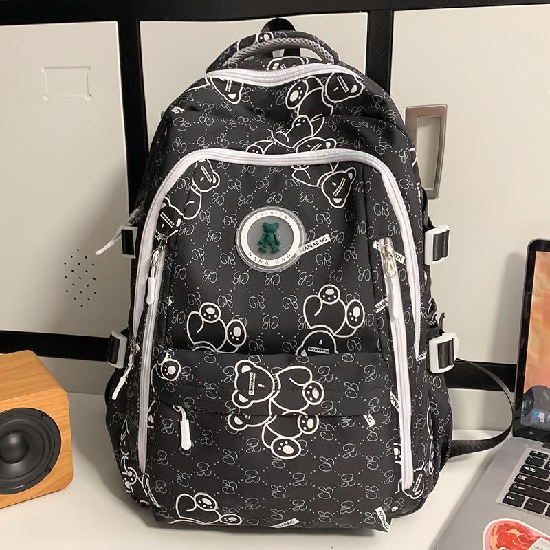 Elementary School Girls Junior High School Students High School Students College Boys Backpack Printed Backpack