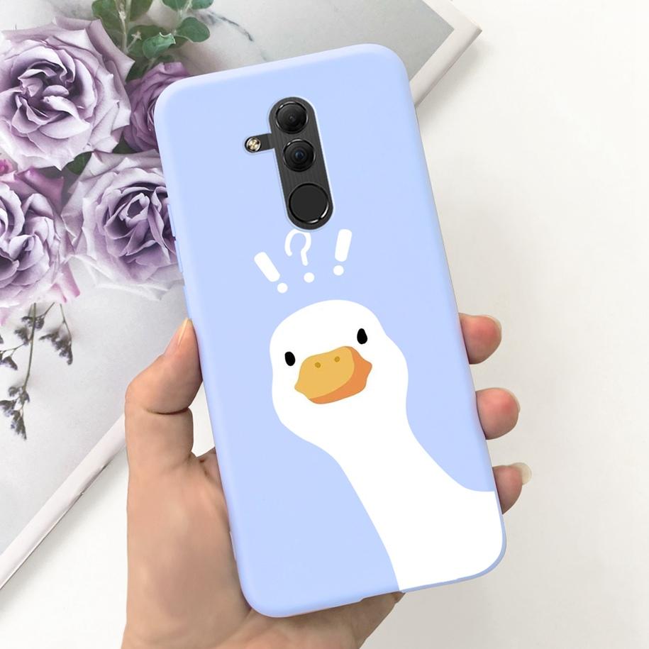 For Huawei Mate 20 Lite Case SNE-LX1 SNE-LX2 SNE-LX3 Protect Cover Popular Flower Soft Silicone Funda For Mate20 Lite Phone Case