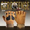 Tactical Half-Finger Gloves Cycling Hiking Climbing Training Outdoor Sports Men Women Medium Thickness Anti-Slip Abrasion