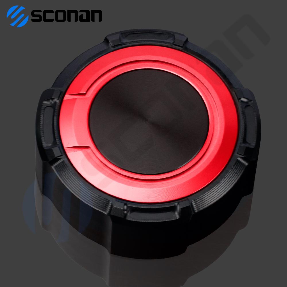 

Крышка главного бачка заднего тормозного цилиндра, алюминиевые аксессуары для мотоциклов с ЧПУ, MT-25 MT25 MT 25 YZFR25 YZF R25 NO LOGO Red