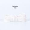 Colorful Pearlescent Shoelaces: Gold, Rose Gold, Silver for Sneakers - One Pair