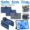 Bank Bekerhouder Siliconen Antislip Sofa Onderzetter Armstoel Bank Relaxfauteuil Afstandsbediening Organizer Houder Sofa Armleuning Dienblad