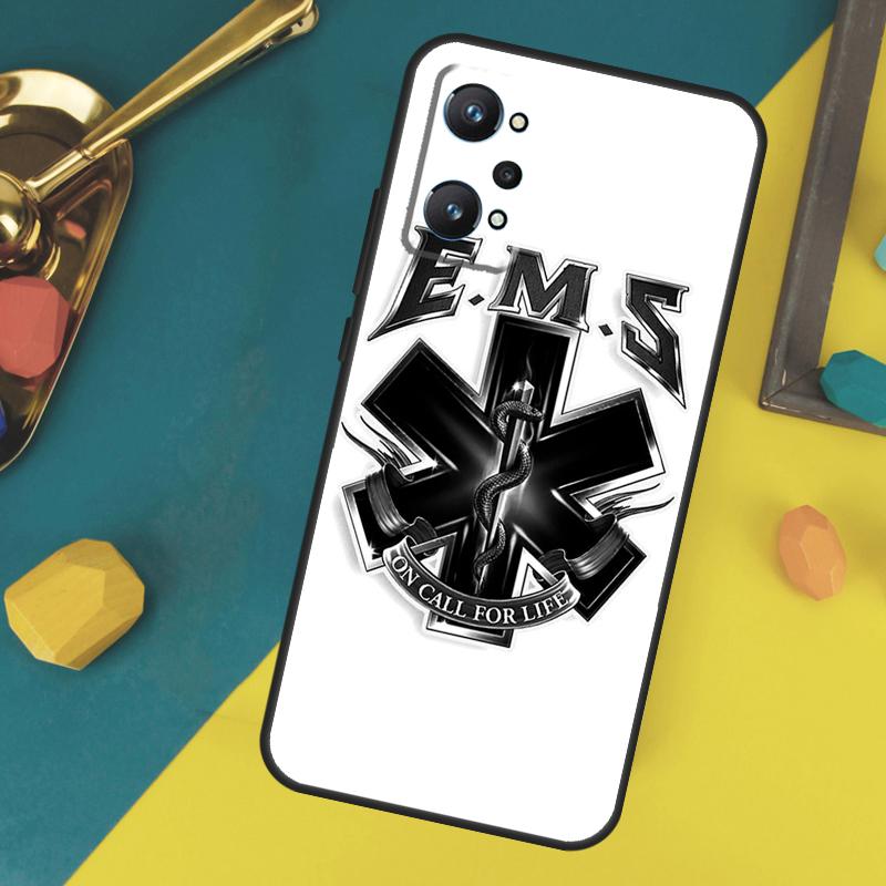 EMT EMS Medical Rescue Case For Realme GT 7 Pro GT 6 6T 5 C61 C67 C55 C53 C51 C21Y C25S C75 10 11 12 13 14 Pro Plus