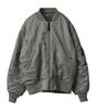 WAIPER US Military First Model Flight Model Inc. MA-1 Jacket, MIL-J-8279 [23WP22] (L, SAGE)