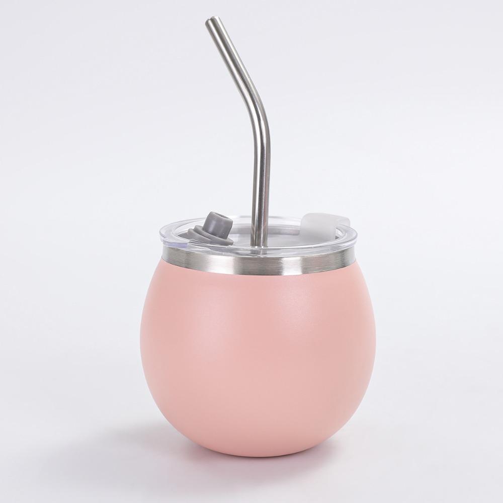 180ml Tumbler Portable Egg Cup Cute Stainless Steel Cup Unisex