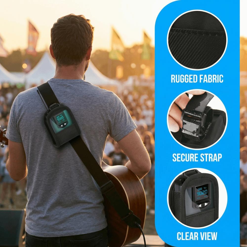 Robuste Tragetasche Tragbare Universelle Tasche Rucksack Gitarrensender-Tasche Studio