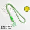Ins Sliding Cover Card Holder Student Campus Card Holder Lanyard Anti Loss ID Holder Cards Case Bus Card Sleeve with Bow Pandent