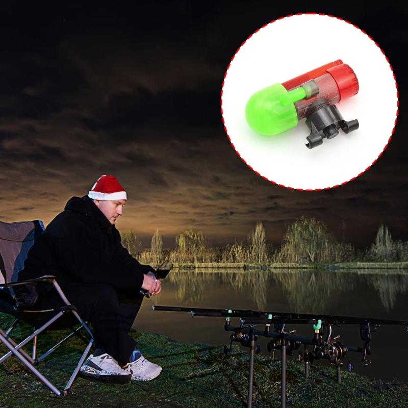 Bites Alarm with Indicator Light & Buzzer High Sensitivity Fishing Alarm Electronic Fishing Bites Alerts Fishing Tackle