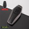 Compatible Key Cover for 2022 BYD Han DM-i EV Genesis Edition - Metal Shell Buckle