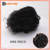 Bybrana Ladies Wear Clip-On Hair To Groom Their Hair Every Day. Natural Synthetic Hair