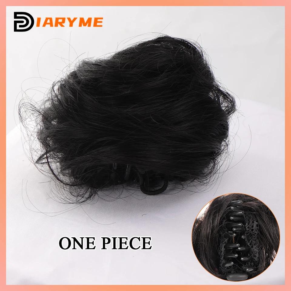 Bybrana Ladies Wear Clip-On Hair To Groom Their Hair Every Day. Natural Synthetic Hair