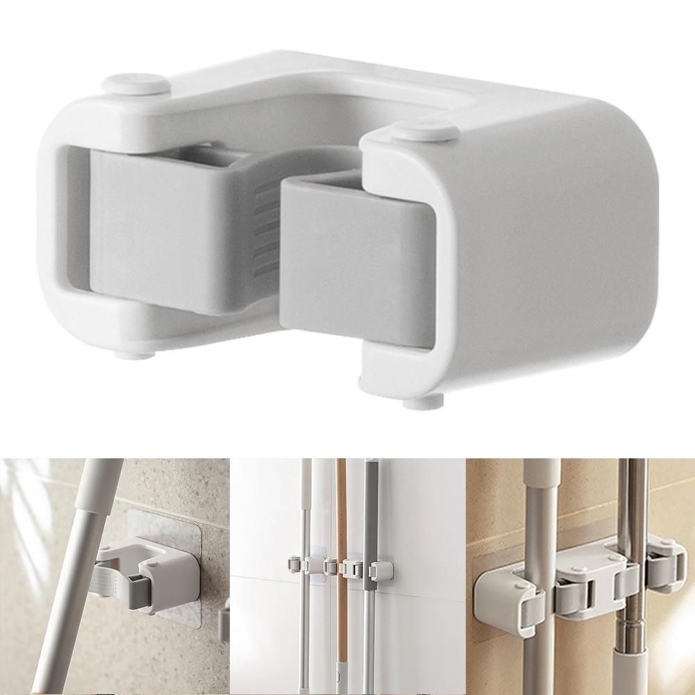 Mehrzweck-Mopphalter, spurlose Haken, Wandmontage, ABS, Neu