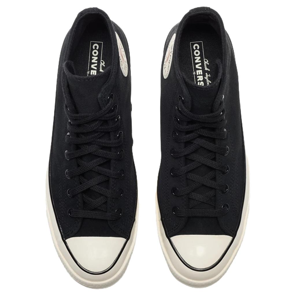 Converse Chuck 70 High Heritage Color Suede - Nero Bite The Dust Sneakers Unisex Egret A09474C