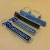 1 Satz Metall R DESIGN Styling Emblem, Auto Frontgrill Dekoration Badge Für V-o-l-vo Zubehör
