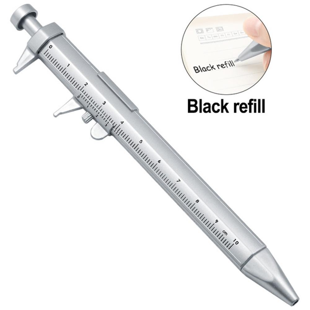 1PCS Vernier Caliper Pen New Multifunction Gel Ink Pen Vernier Caliper