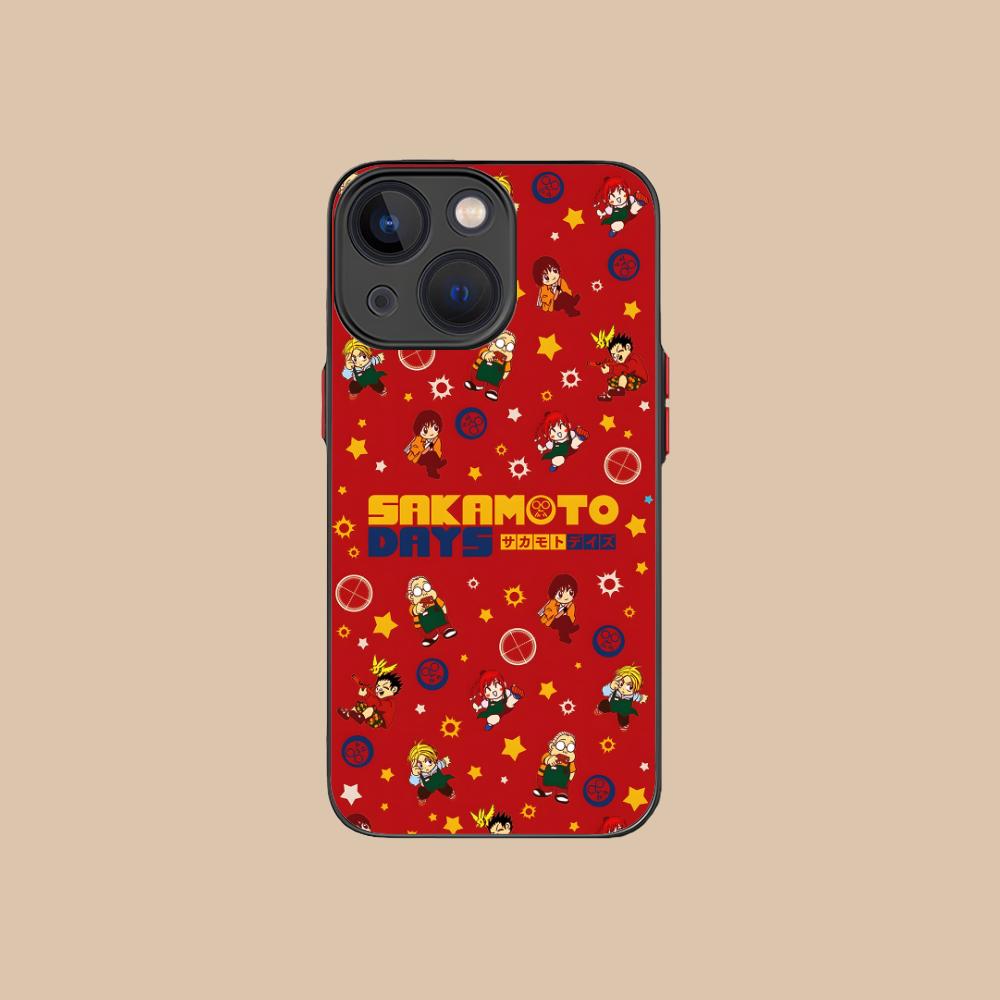 Sakamoto Days Mobile Phone Case for iPhone 17 16 15 14 13 12 11 X XR XS 8 7 Air Pro Max Plus Mini Colorful Silicone Cover Cover