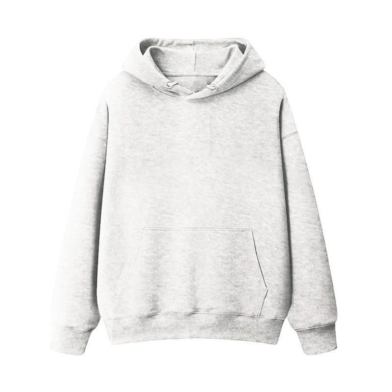 2026 Fall Winter Solid Color Hooded Sweatshirt Oversized Loose Fit Long Sleeve Pullover Women Streetwear Casual