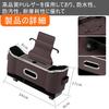 Seatback Car Drink Backseat Large Capacity Tissue PU Easy Car Storage Car Accessories Pocket, Holder, Storage, Box, Leather, Waterproof,