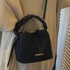 Strukturierte Tasche Damen Winter Trend Mode Nische Lässig Tragbare Beuteltasche Pendler Umhängetasche