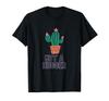 Funny Cactus Plant Lovers Not Hugs Introverts T-Shirt