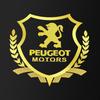 1Pcs Car Body 3D Stickers Wheat Ears Styling Emblem Auto Decoration For Peugeot 308 408 508 RCZ 208 3008 2008 206 207 108 406 407 408 206 207 306 307