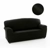 Sofakover Romeo 180 - 220 Cm 3 Seater Sofa Cover - Black